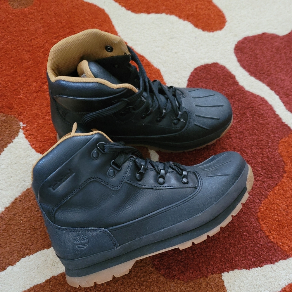 Black Timberland Boots